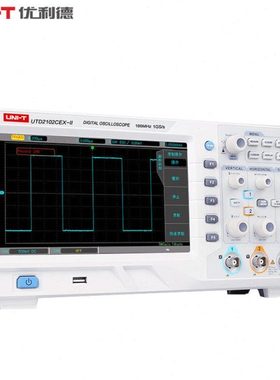 UNI-T优利德双通道数字存储示波器200MHz宽带采样率 UTD2202CEX+