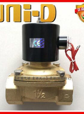 0一通40-N402WD-位半4040-气动工天UN寸二电磁阀I索诺WUD-管道二