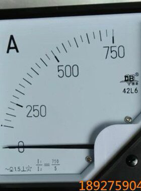 D德庆 /6A675厂 B-5A电表L0-A42B 交流电流表42表75 L0 德广东