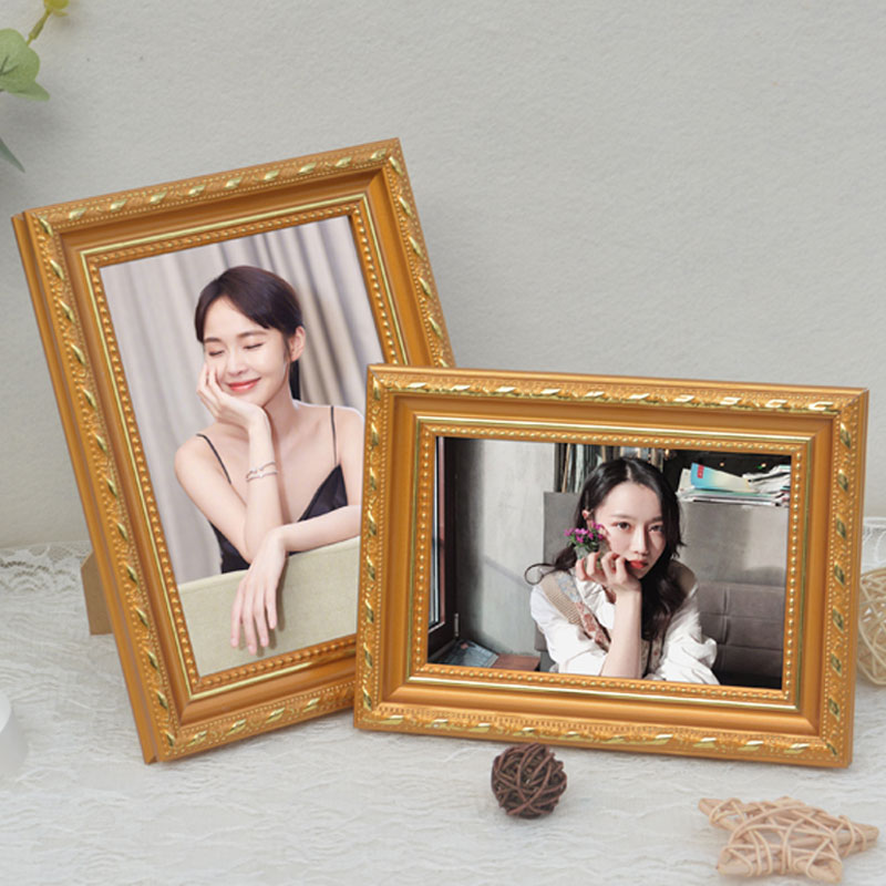 实木照片相框5 6寸7寸8寸12寸a4a5摆台8K A3相片创意X画框挂墙定