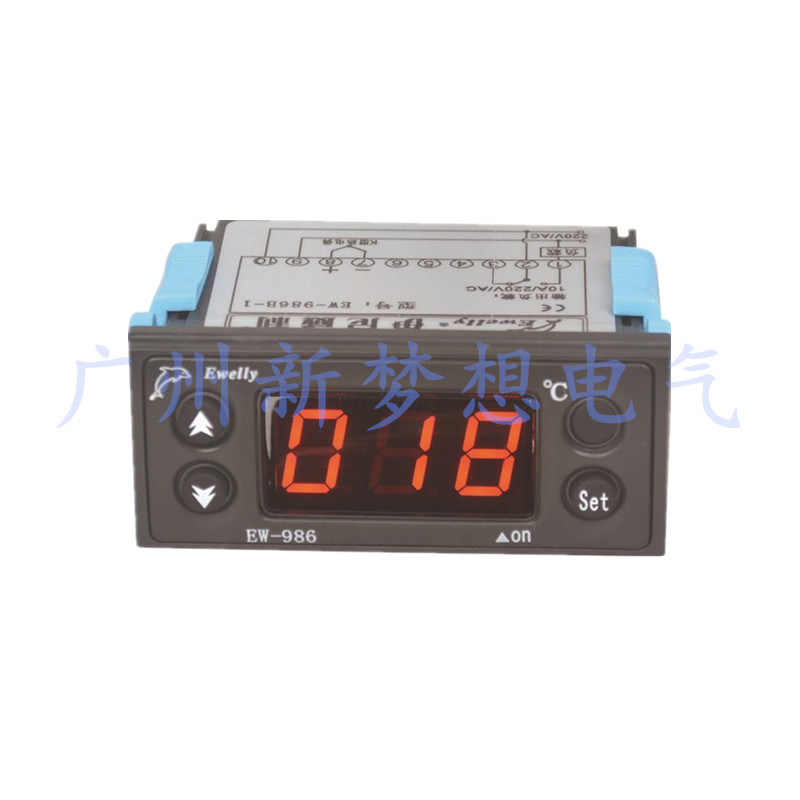 伊尼威利EW-986B高温加热0~400温度控制器电R子数显温控仪温控表