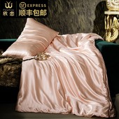 高端长丝100%桑蚕丝被u芯冬季 保暖被子四季 通用单双人抗菌空调被