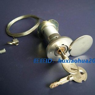 车库门应急锁带尾部保护管 卷帘门锁 电动车库门锁 车库门配件