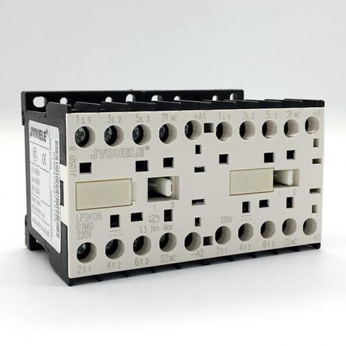 LP2K0610迷你可逆连锁直流接触器机械互锁 电机正反转DC24V 220V