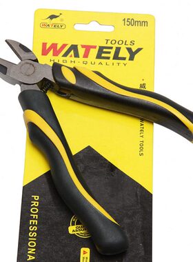 斜口钳6寸斜咀钳合金钢 工业级威特力省力钳mm150斜嘴 镍铬