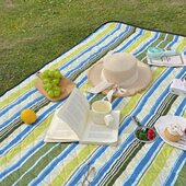 地垫春垫子露营帐篷野炊坐垫便携野餐垫防潮垫加厚游户外布垫郊游