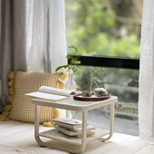 奶油炕茶桌桌矮桌小茶几日式 榻榻米茶几几风创意桌飘窗小桌子阳台