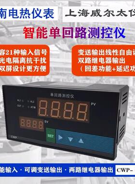 威尔太仪表CWP-C803压力液位温度PID测控仪4~20mA C903C403温控表