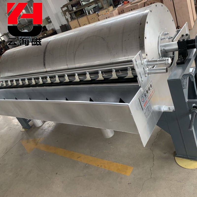 CTB系列永磁滚筒 铁矿湿式磁选机 锰矿煤矿永磁强磁除铁器定制