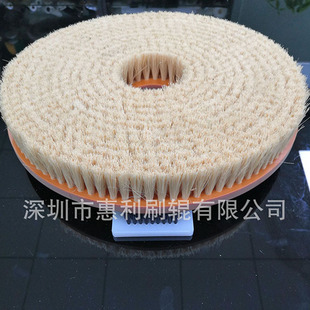 深圳毛刷厂销售洗板机毛刷盘，洗板机毛刷辊，洗板机清洗刷辊