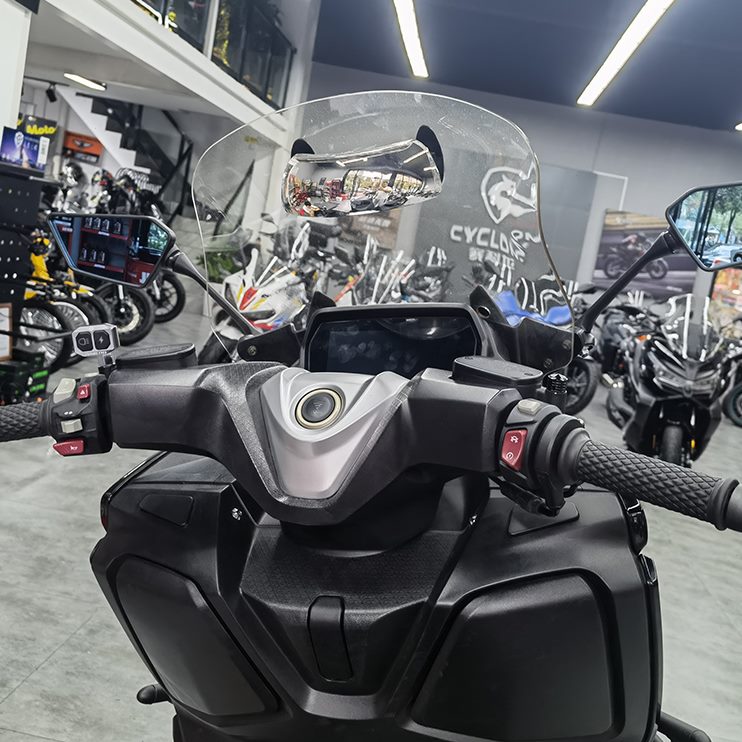 R  S后视镜R15倒车镜反光镜移适用改装支架前MAXS 无极3504 0GT