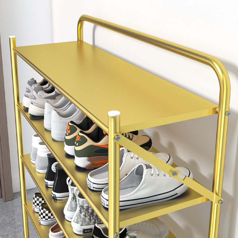 多层鞋架家用g门口可折叠简易室内鞋柜省空间免安装新款入户鞋架
