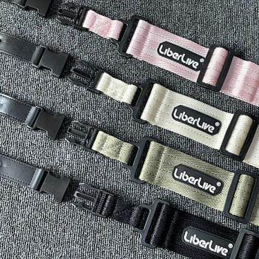 LiberLive 原厂快拆肩带 插扣吉他背带 斜纹黑/白/粉/绿 多色可选