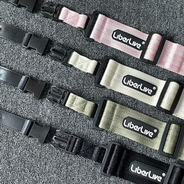 LiberLive 原厂快拆肩带 插扣吉他背带 斜纹黑/白/粉/绿 多色可选