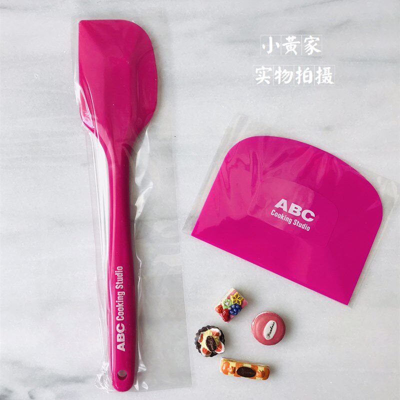 现货 日本Cakeland软硬刮刀一体成型烘焙耐热搅拌 烘焙教室同款
