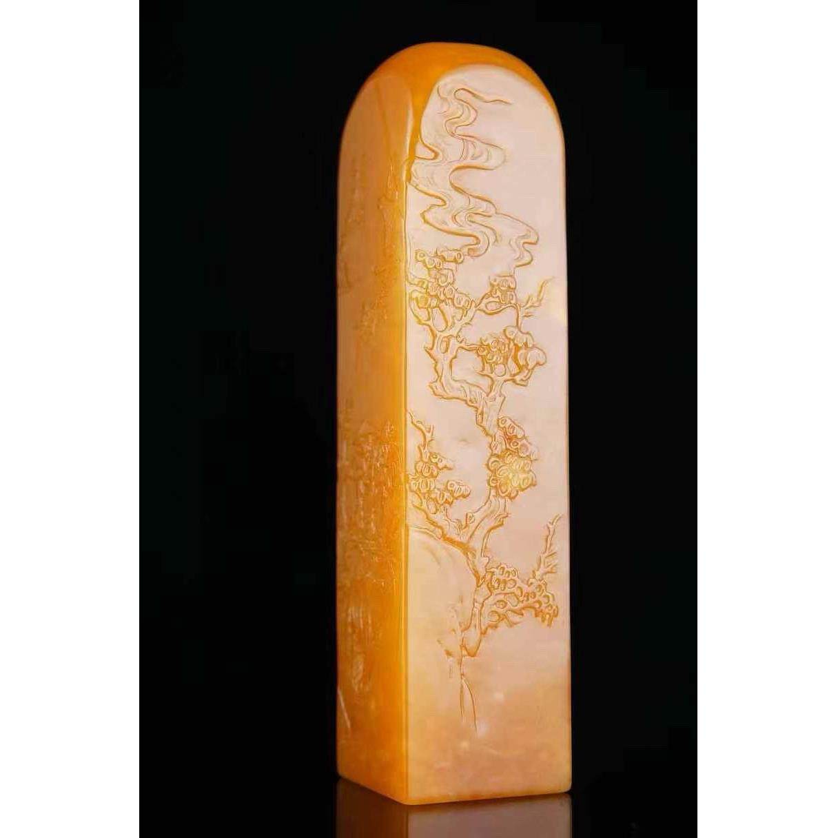 寿山石田黄石篆刻印章定制鸡血石闲 章定刻姓名章寮国田黄章博弈