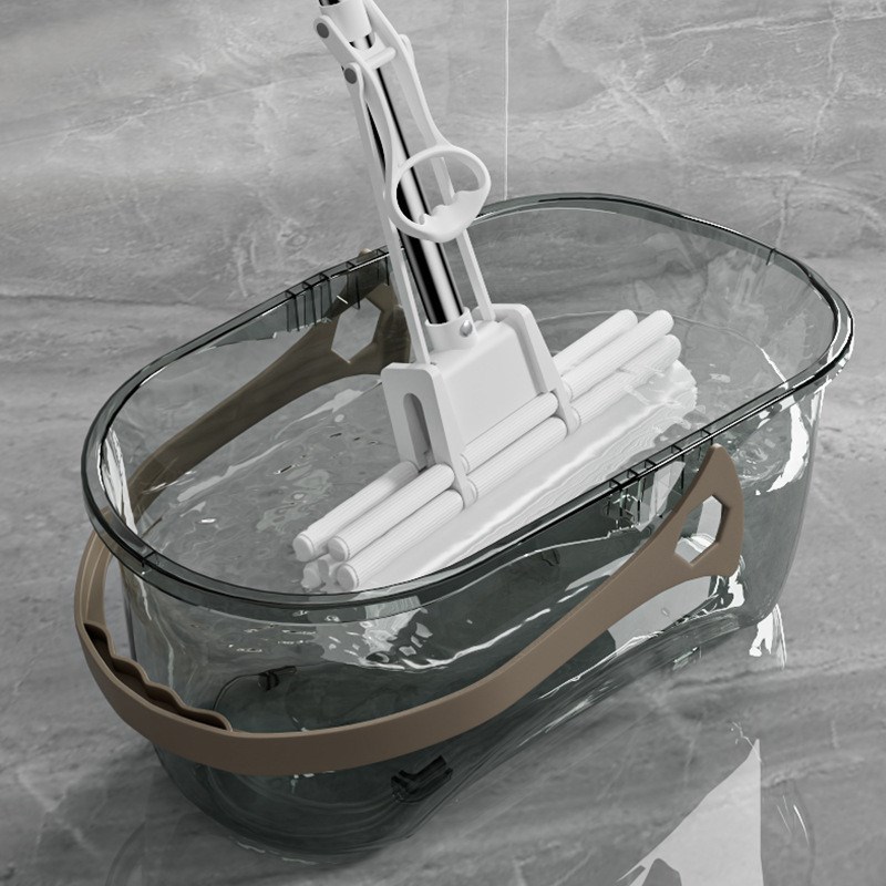 洗拖把桶长方形加大号平板拖布桶单D桶拖地提桶塑料方桶家用墩布