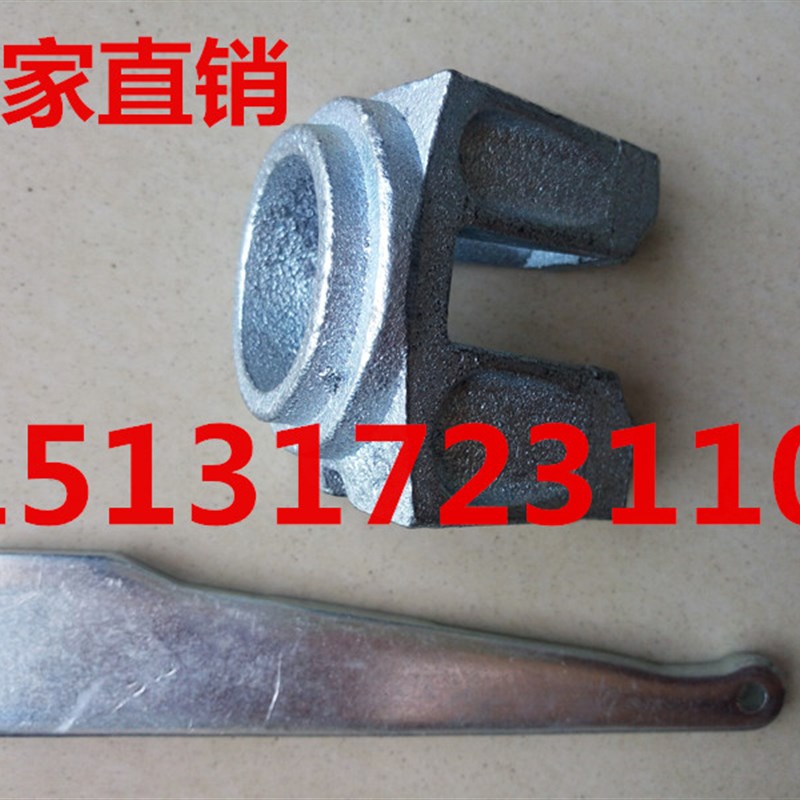 雷亚架舞台配件横杆锁头直锁头 圆盘脚手架配件横插销  厂家直销图片