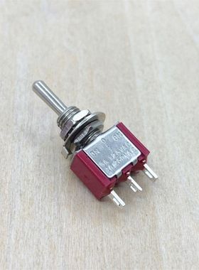 银触点 钮子开关3脚3档 ON-OF-ON 摇头摇臂 拨动摇杆开关 2A 250V