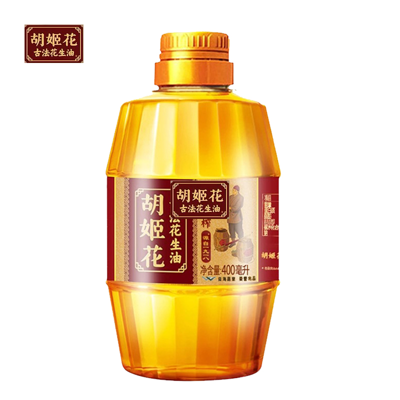 胡姬花古法小榨花生油400ml