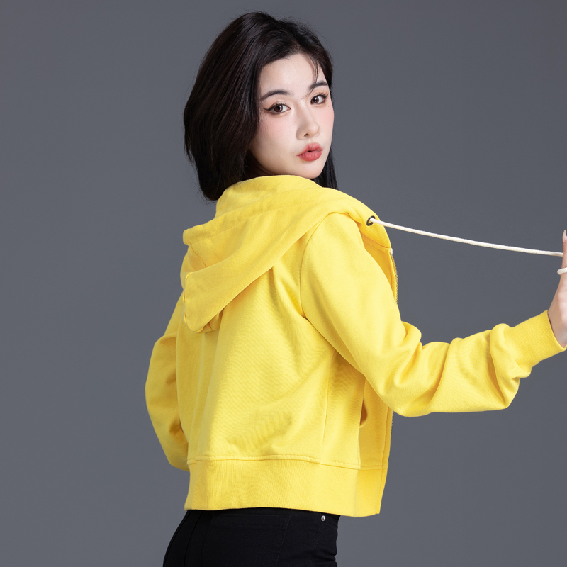 短版卫衣女春秋季2025新