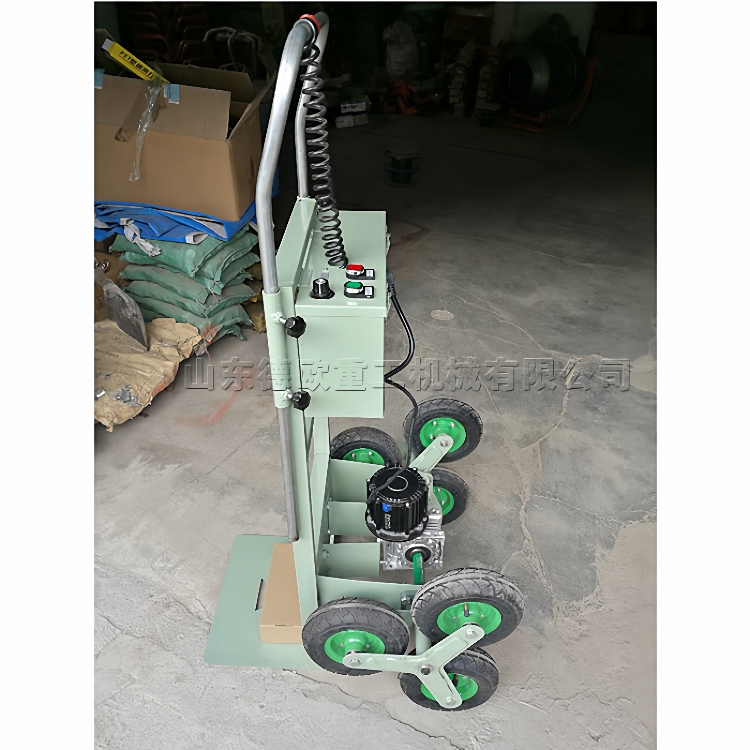 上下楼梯电动载重王 房屋装修运砖卸货车 轻松搬运家电老虎爬楼机