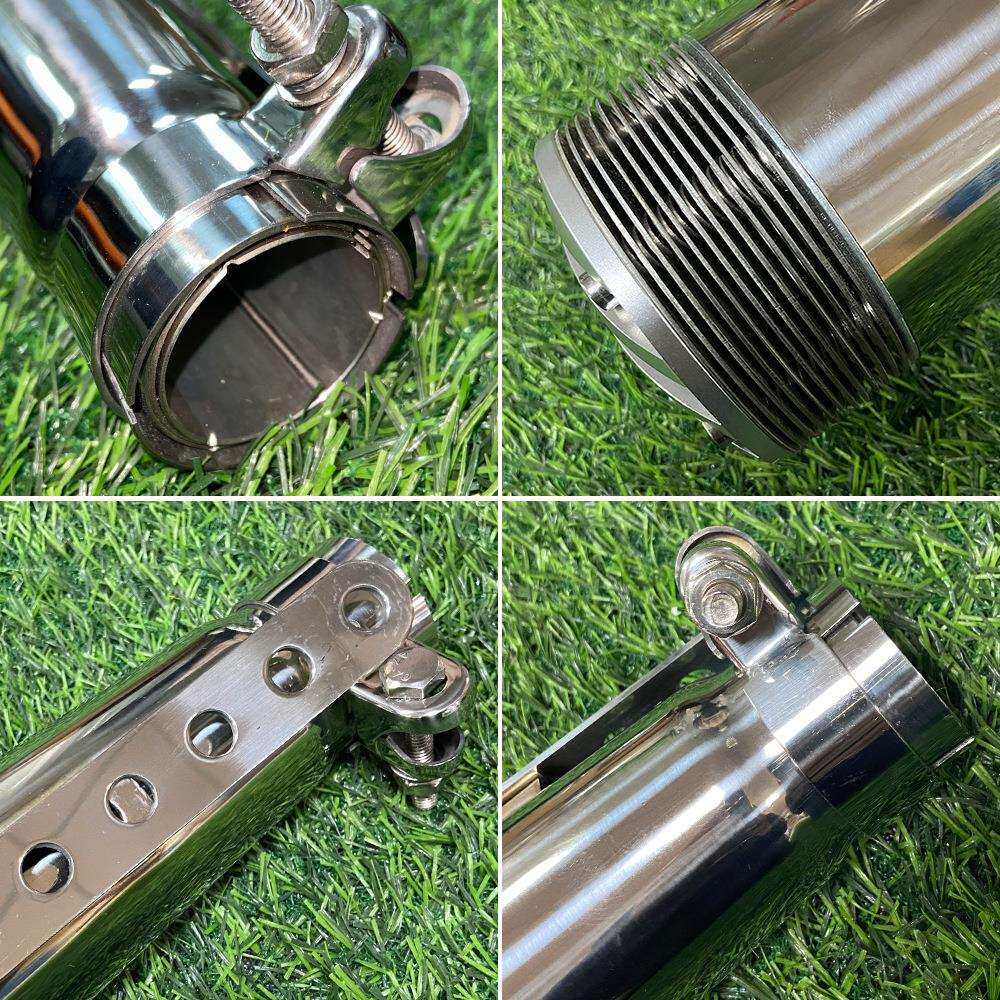 摩托机车复古排气管系列 哈雷巡航太子游侠古兹凯旋攀爬者 多口径