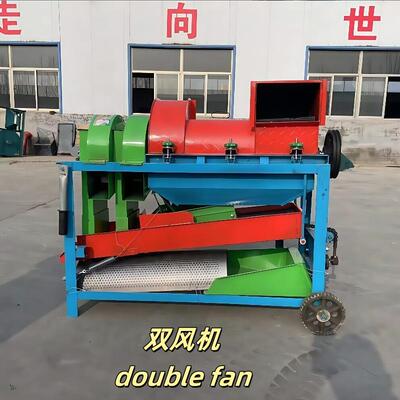 家用小型脱粒机器小麦稻谷大豆高粱黄豆multifunctional thresher