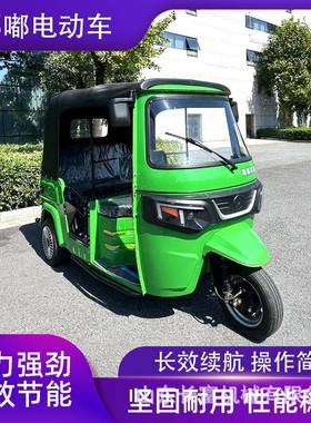 tuktuk车电动车摩托车三轮车遮阳带棚嘟嘟车bajaj款车百佳吉TVS车
