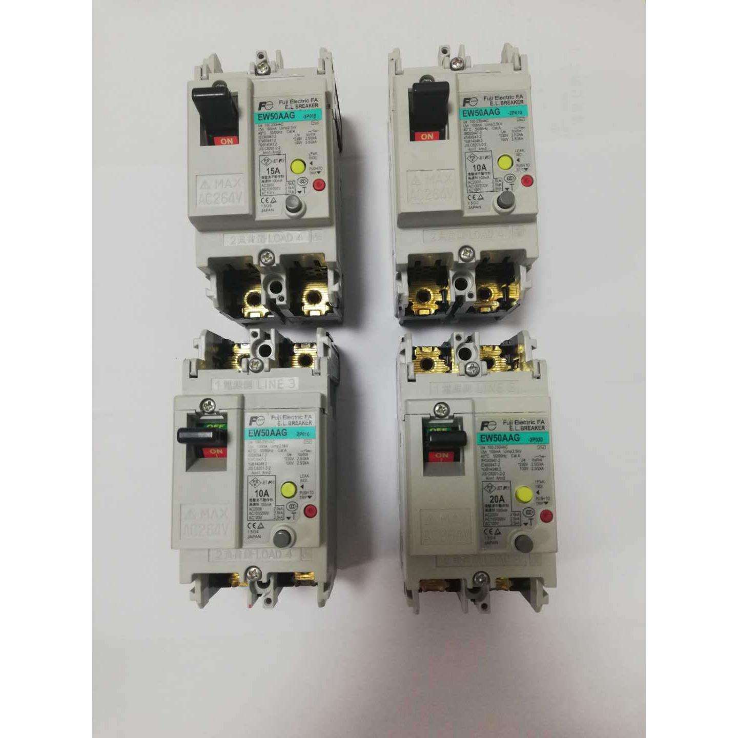 EW50AAG 2P 5A 断路器EW50AAG 2P 10A 40A 50A 30Ma富士漏电开关