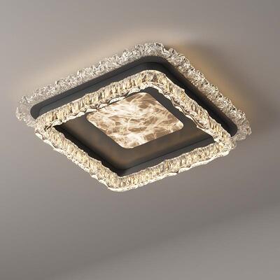 意式极简轻奢感设计师款云雾吸顶灯年轻人主卧室房间书房主灯