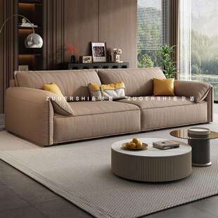 佐尔适大象耳朵沙发意式极简布艺沙发客厅小户型现代简约直排沙发