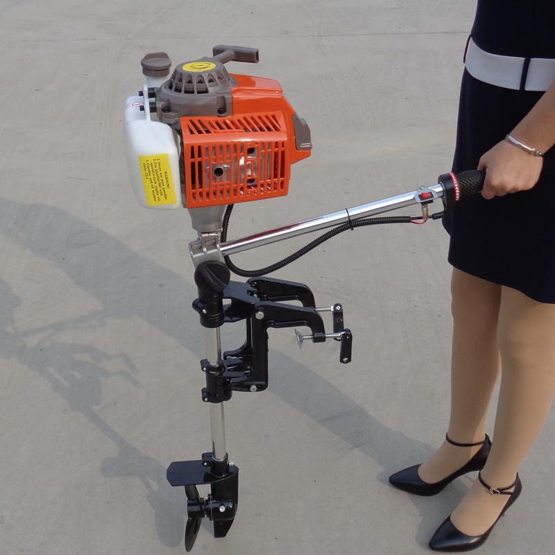 冲锋舟 充气船舷外机 橡皮船外挂机 小型船挂机厂家质量保障