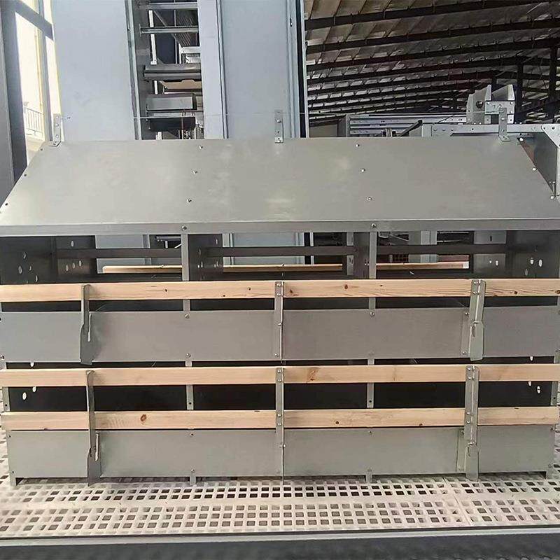 手动集蛋设备框架式产蛋箱双层多穴产蛋箱养鸡设备养鸡自动产蛋箱