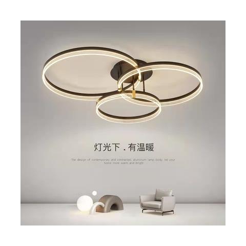 客厅灯2023年新款简约现代大气家用led吸顶灯创意北欧灯具卧室灯