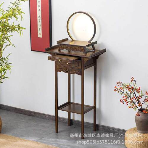 新中式玄关桌桌门厅家用现代玄关台条案供桌香案贡台端景台玄关柜
