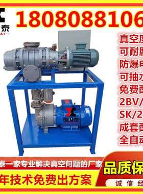 JZJ2B300-2.1真空机组ZJP300+150罗茨增压泵2BV5131水环真空泵