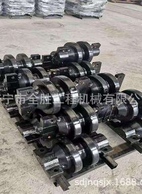 供应日KH125履带吊支重轮 履带板底盘配件 引导轮 履带板