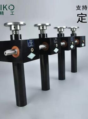 SJA丝杆升降机 精密型方型带输入法兰手摇 电动 螺旋丝杆升降平台