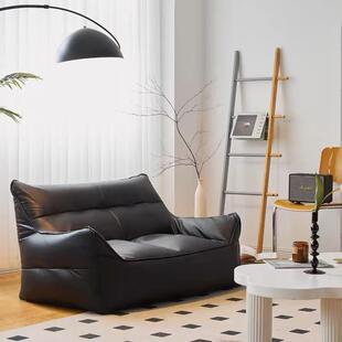 懒人沙发双人小户型卧室休闲小沙发科技布防水防猫抓小户型地沙发