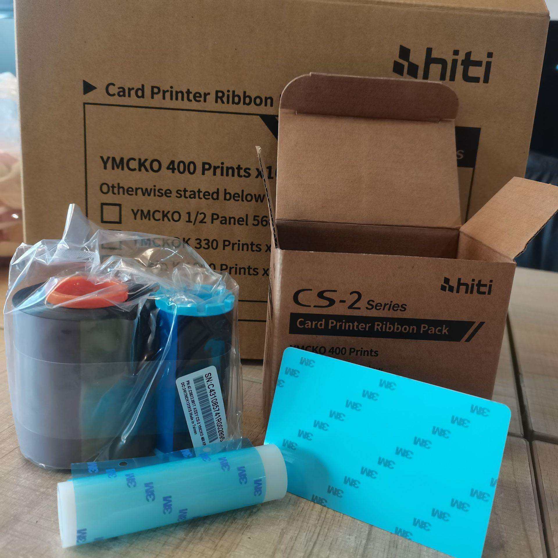 呈研HITI原装证卡打印机半格彩色带560面适用CS200e /220e /290e