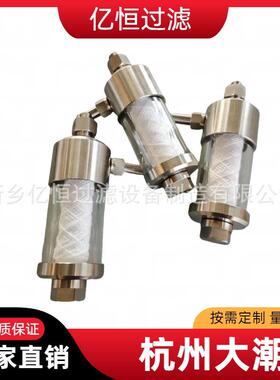 水样过滤器在线仪表过滤器替代杭州大潮GLQ-02-B GLQ-02X-04