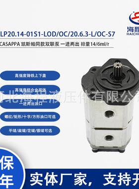 CASAPPA 凯斯帕 PLP20.14-01S1-LOD/OC/20.6.3-L/OC-S 一进两出泵