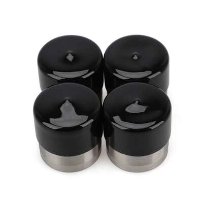 4个不锈钢拖车轴承带防护罩拖车轴承注油器工具1.98/ 2.441/2.717