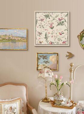 现代法式复古艺术挂画美式客厅餐厅卧室装饰画组合壁画A018