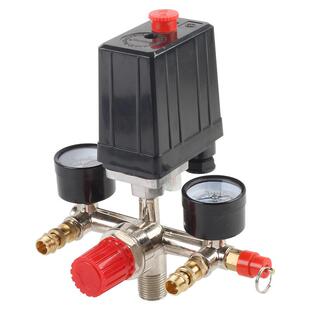 空气压缩机配件巴马支架可调压压力开关总成175PSI 90-120PSI跨境