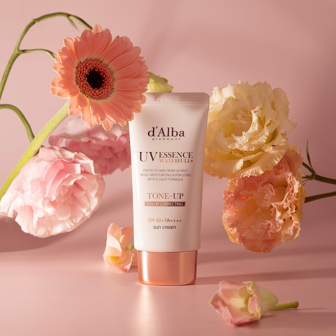 【特价秒杀】d Alba 黛尔珀韩国白松露粉色隔离素颜霜防晒霜50ml