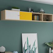 卧室组合挂壁收纳客厅吊柜横定做迷你挂柜吊柜墙柜多功能储物柜柜