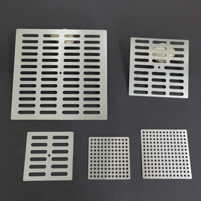 304方形圆形地漏盖板下水道x过滤网盖 卫生间防臭盖片洗手间防头
