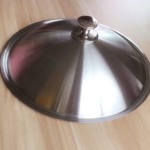 cm38尖顶盖42不锈钢锅盖-